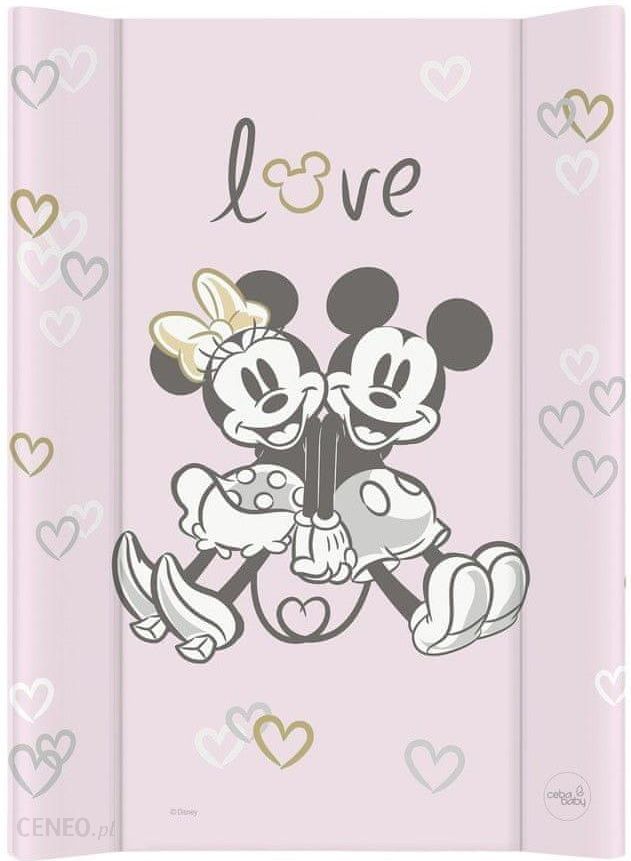 i-ceba-baby-mata-do-przewijania-z-solidna-podstawa-comfort-disney-minnie-mickey-pink-50x70cm